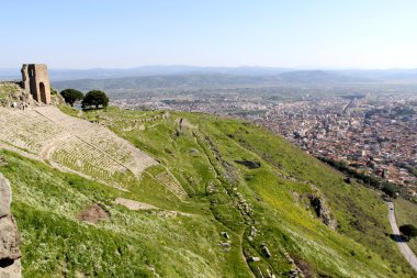 Amphitheater in Pergamon clipart