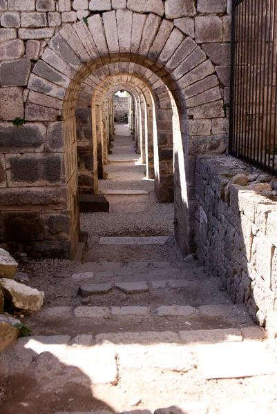 Тунель в Pergamon — стокове фото