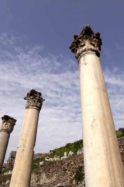 Efeze kolommen — Stockfoto