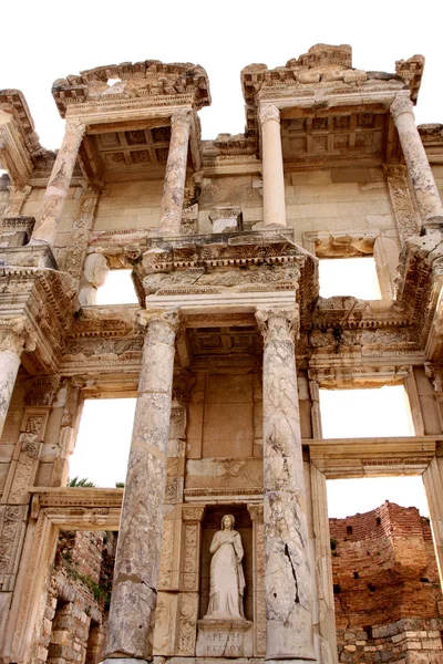 Antieke celsius bibliotheek — Stockfoto
