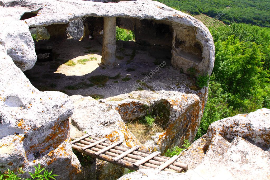 Ancient cave settlement Eski-Kermen