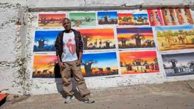 Malawian Artist clipart
