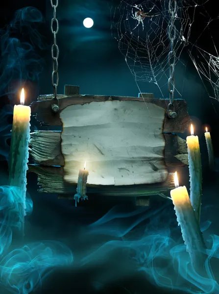 Cadılar Bayramı partisi için tasarım arka plan — Stok fotoğraf