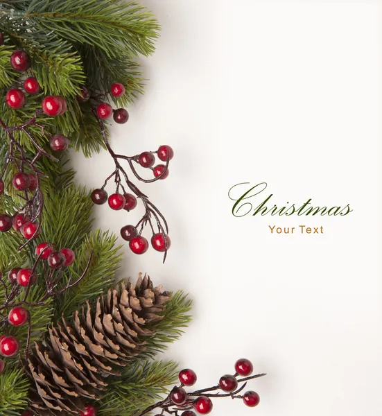 Arte Natal cartão de saudação — Fotografia de Stock