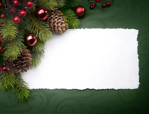 Umění vánoční přání — Stock fotografie