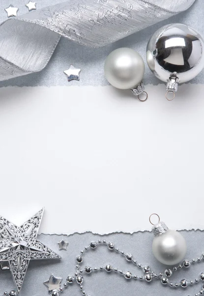アート クリスマスのグリーティング カード — ストック写真