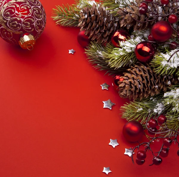 Umění vánoční přání — Stock fotografie