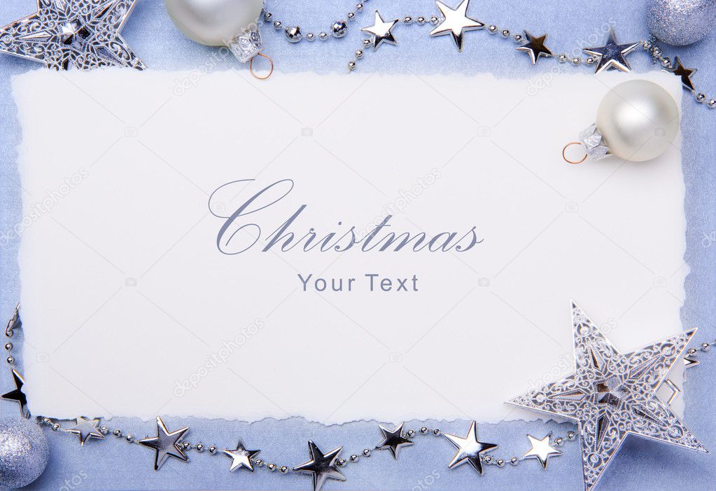Art Christmas greeting card