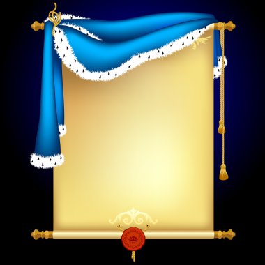 Background with mantle clipart