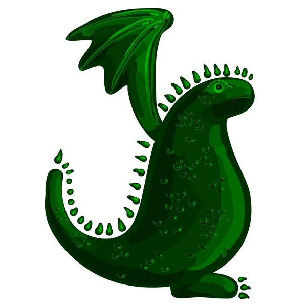 Dragon - un symbole pour l'année à venir — Image vectorielle