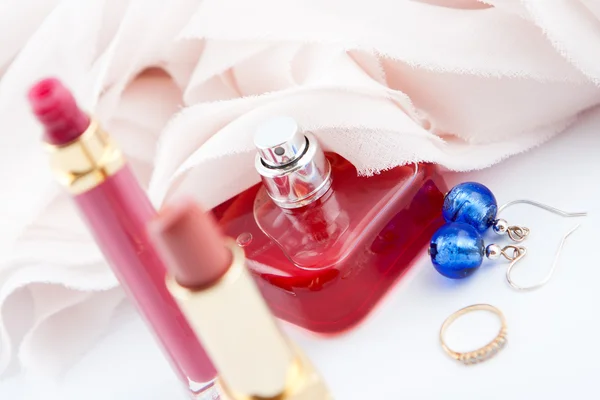 Perfume And Cosmetics — Stock Photo, Image