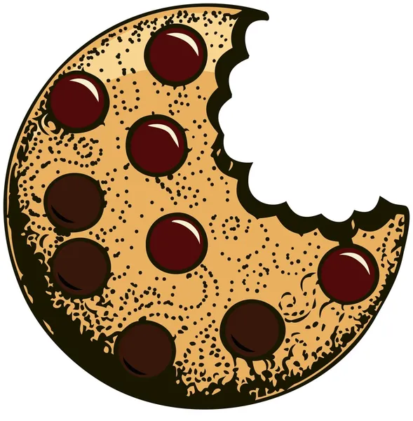 Gigantisch koekje — Stockvector