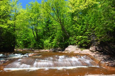 Nonesuch Falls of Michigan clipart