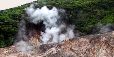 Kükürt springs - saint lucia