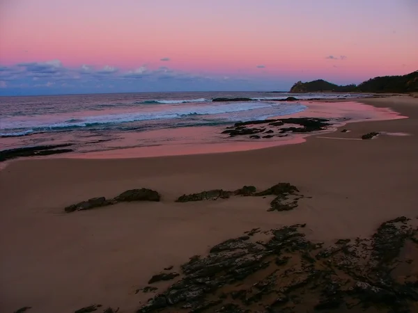 Nambucca κεφάλια ηλιοβασίλεμα - Αυστραλία — Φωτογραφία Αρχείου