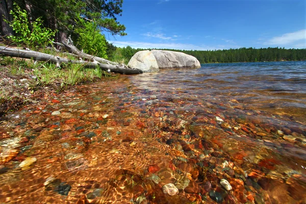 Clear Waters of Northwoods Wisconsin — Stock Photo, Image