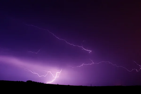 Illinois Thunderstorm — Stock Photo, Image