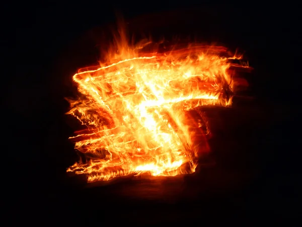 Streaks of flame — Stock Photo, Image