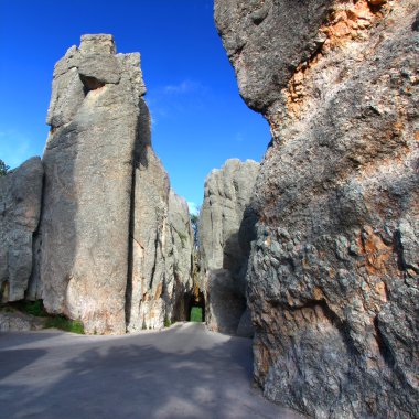 Narrow Tunnel on Needles Highway clipart