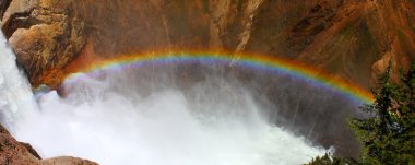 Rainbow, alt Şelalesi - yellowstone