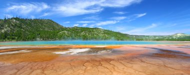 Grand Prismatic Spring - Yellowstone clipart