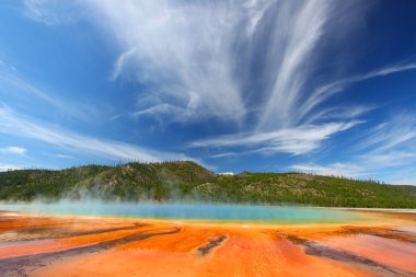 Grand Prismatic Spring - Yellowstone clipart