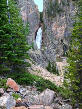 Porcupine Falls of Wyoming clipart