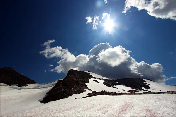 Sperry ledovcová krajina - montana — Stock fotografie