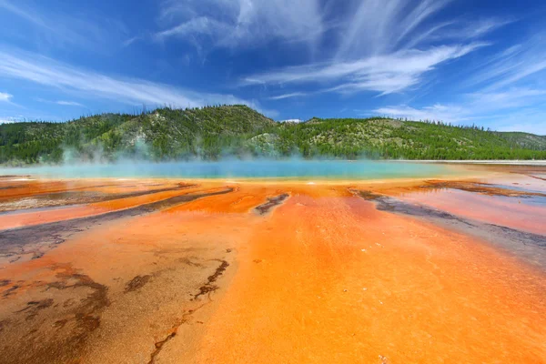 Grande primavera prismatica - Yellowstone — Foto Stock