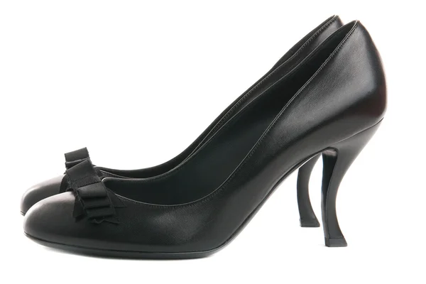 Sapatos de mulheres negras — Fotografia de Stock