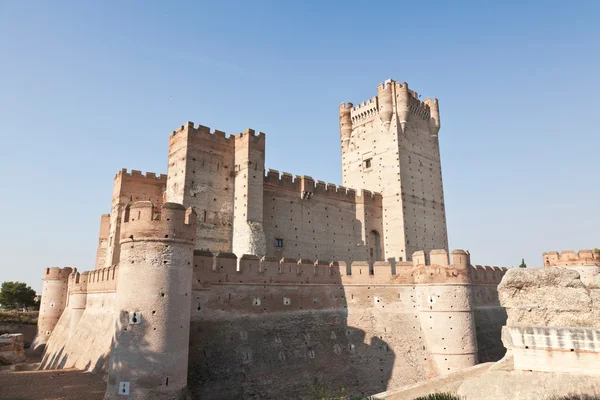 Castillo de la mota in valladolid, Spanje — Stockfoto