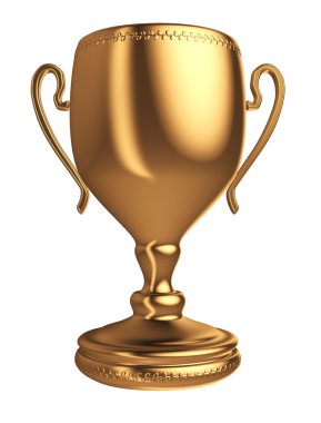 Golden cup clipart