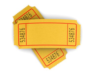 Cinema tickets clipart