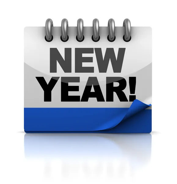 Calendario del nuovo anno — Foto Stock