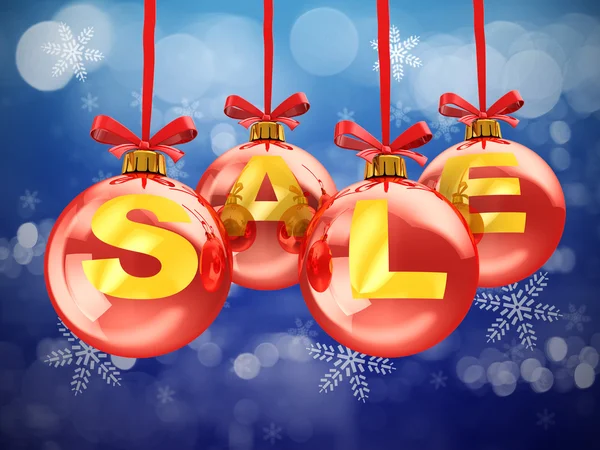 Vánoční prodej — Stock fotografie