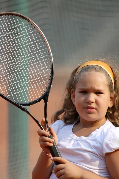 Tennis meisje — Stockfoto