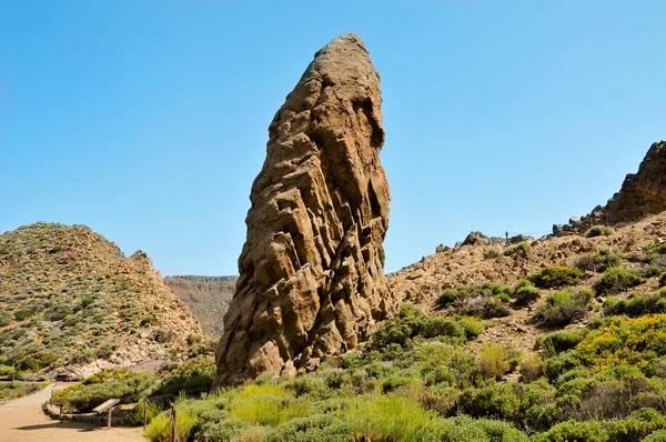Roques de garcia in teide nationaal park, tenerife, Canarische eiland — Stockfoto