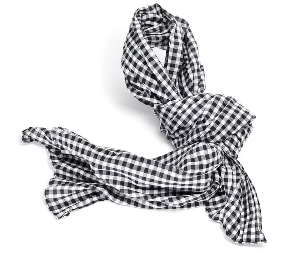 Checkered szalik — Zdjęcie stockowe