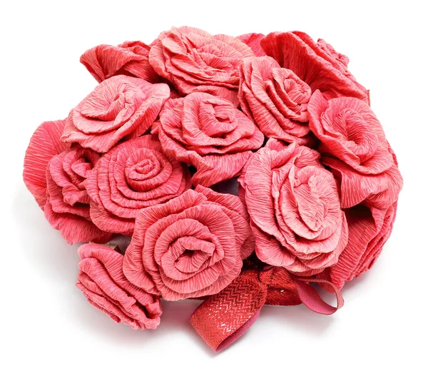 Róże z papieru — Zdjęcie stockowe