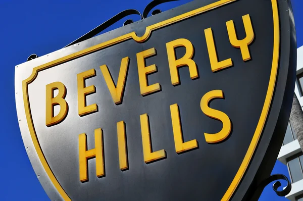 Beverly Hills-tecknet — Stockfoto