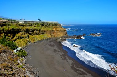 Bollullo Beach in Tenerife, Canary Islands, Spain clipart