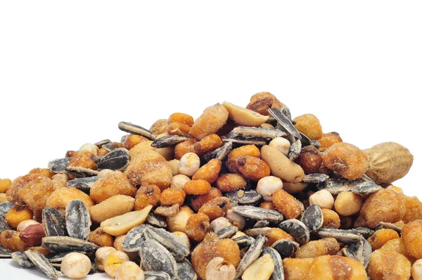 Blandade rostade nötter — Stockfoto