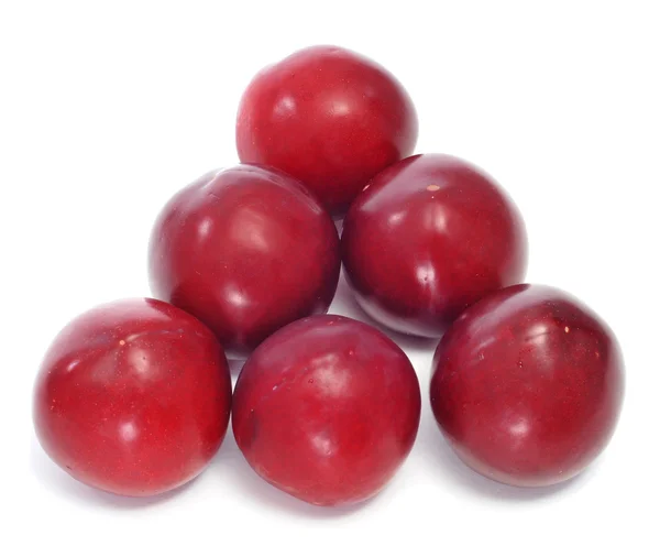 A pile of plums — Stock Photo, Image