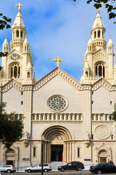 Iglesia de los Santos Pedro y Pablo en San Francisco, Estados Unidos — Foto de Stock
