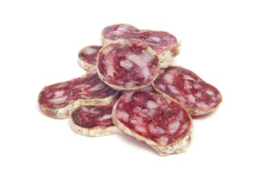 Fuet, spanish salami clipart