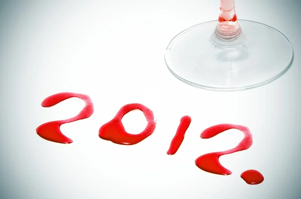 2012 рік, новий рік — стокове фото