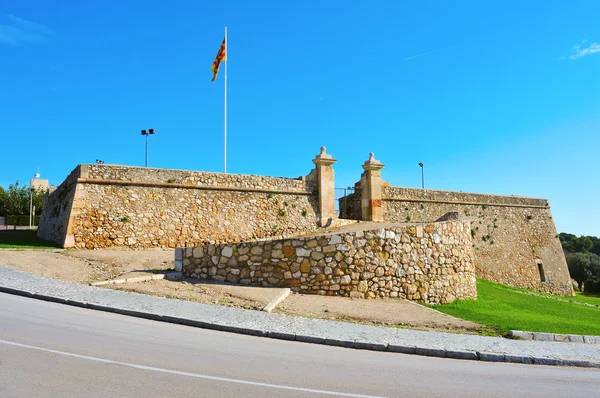 Forti de sant jordi w tarragona, Hiszpania — Zdjęcie stockowe