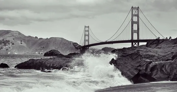 Golden Gate Bridge, San Francisco, Estados Unidos — Fotografia de Stock
