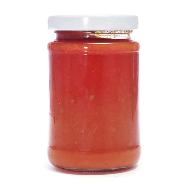 Canned tomato and sofrito — Stock Photo, Image