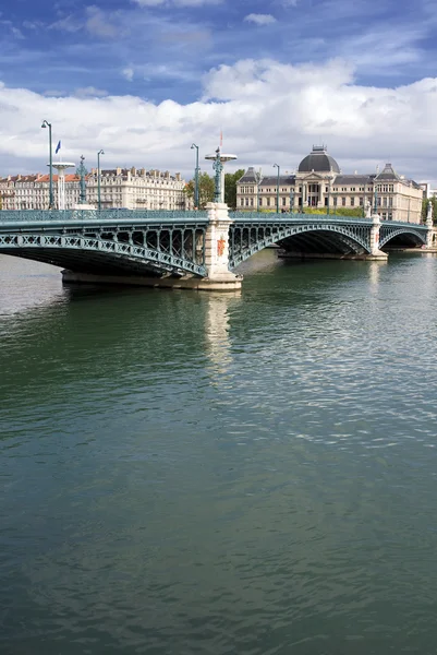 Lyon ponte universitária — Fotografia de Stock